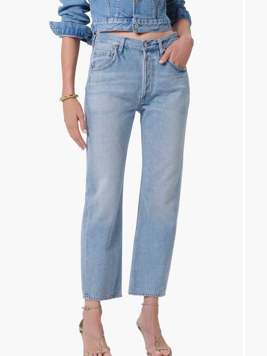 Citizens Of Humanity Denim - Citizens Of Humanity Winslow Boyfriend Jeans - Ritual Light Indigo